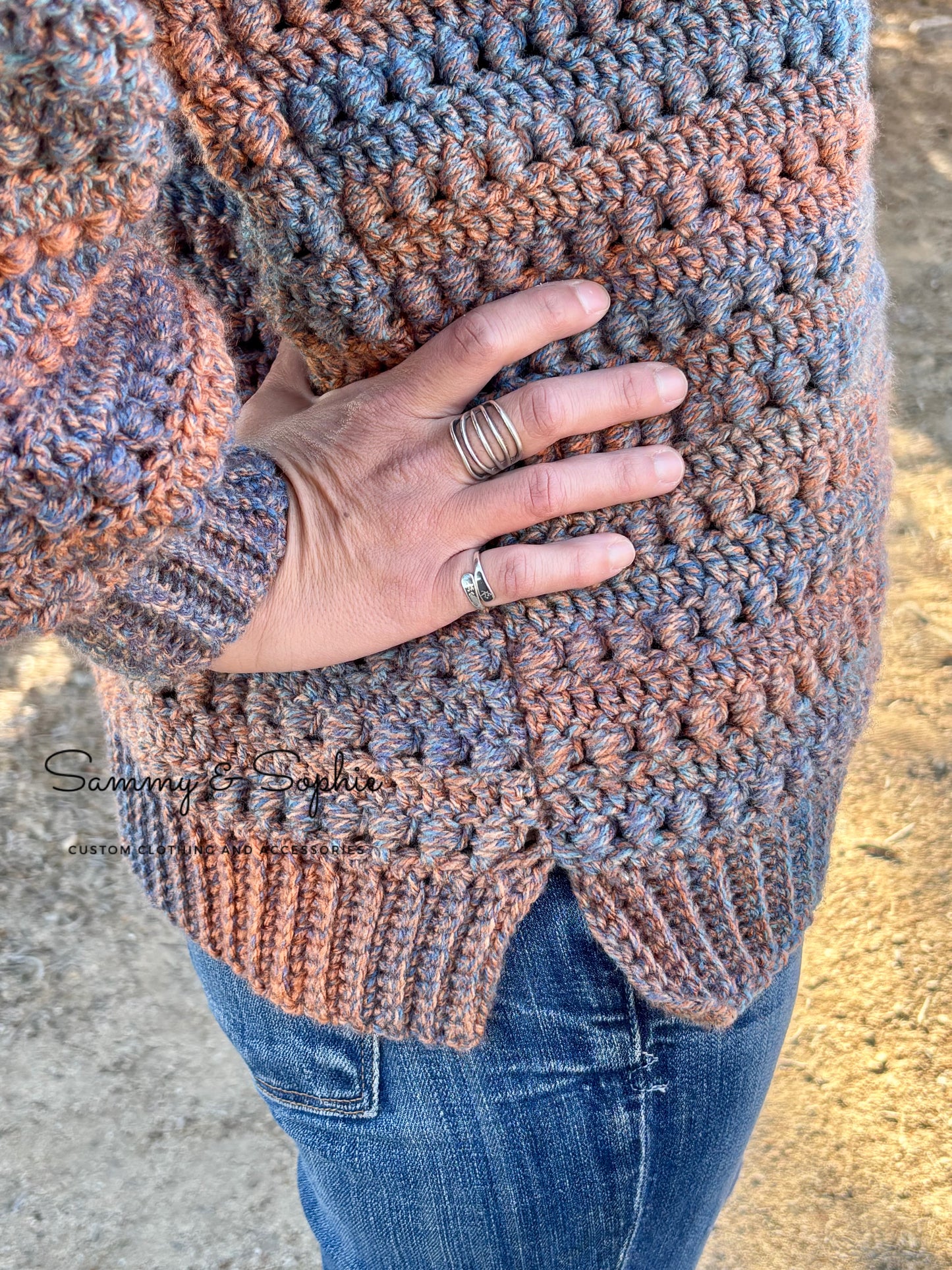 Bead Stitch Pullover
