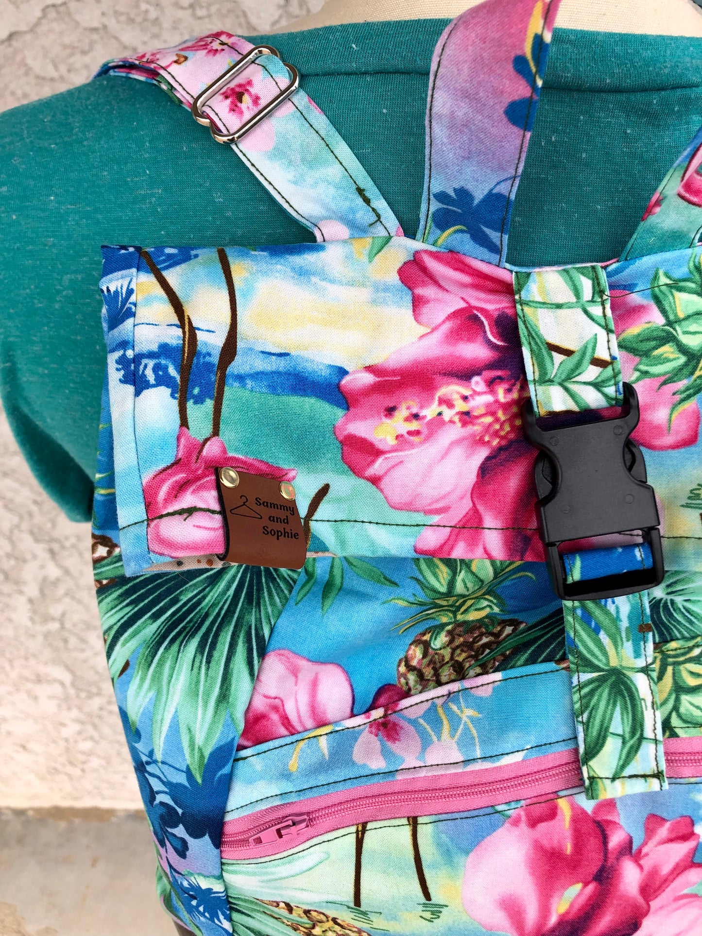 Backpack - flamingo paradise