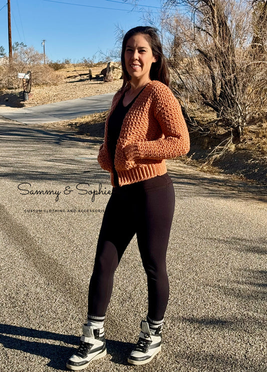 Bomber Style Sweater